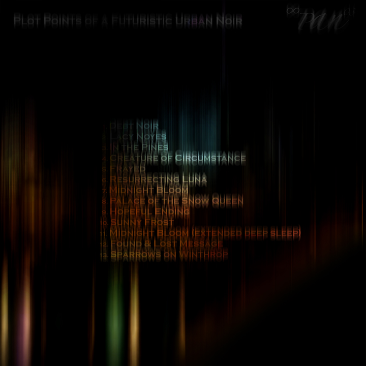 Plot Points of a Futuristic Urban Noir CD